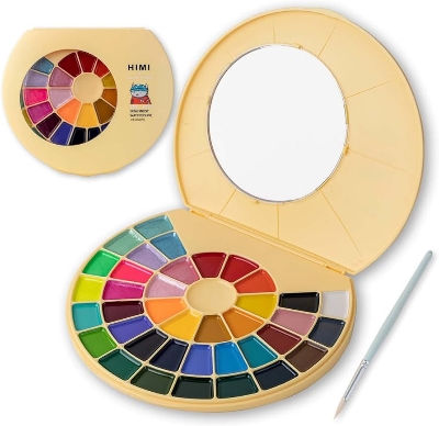 Picture of MIYA HIMI Pearl Metallic water Colors 38 Pcs