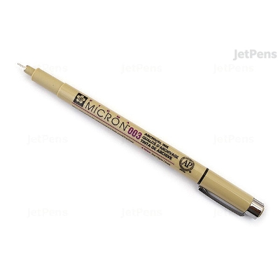 Picture of Sakura Pigma Micron Pen Needle drawing Pen  003