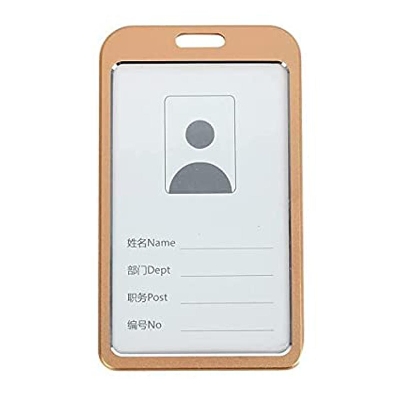 Picture of Aluminum ID Card Holder-GOLDEN