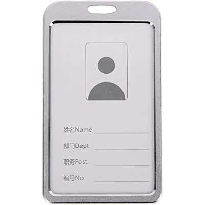 Picture of Aluminum ID Card Holder -SILVER