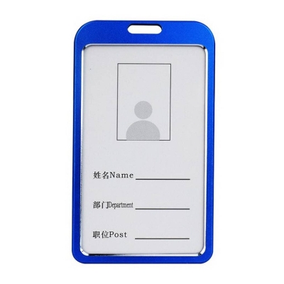 Picture of Aluminum ID Card Holder - Blue