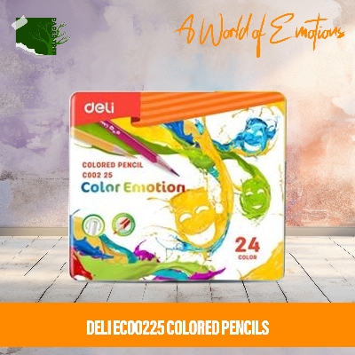 Picture of Deli EC00225 Colored Pencils Artist Pencils for Artists in Tin Box
