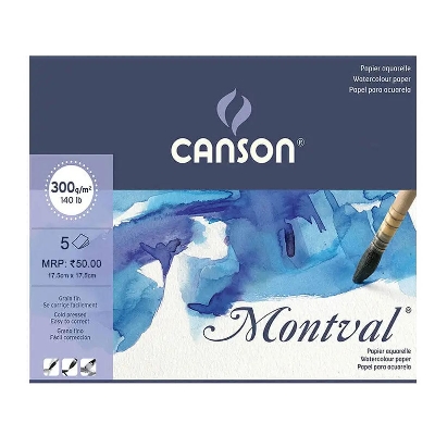 Picture of Canson Montval Watercolour Paper 17.5CM