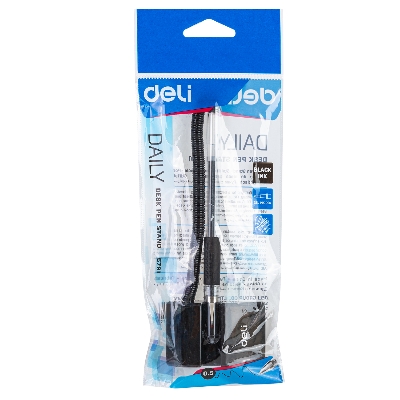 Picture of Deli E6791 Desk Pen With Stand Black