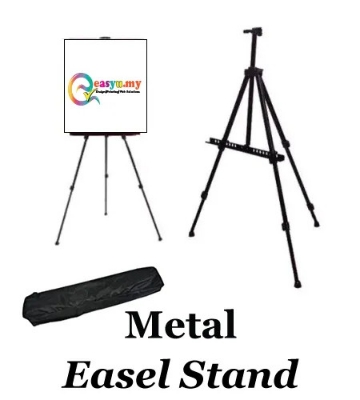 Picture of Metal Art Easel Canvas Stand Easel Metal Easel  for Drawing & painting display professional use