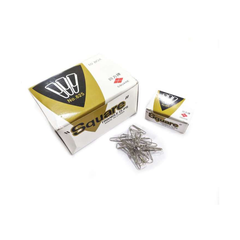 Picture of Square Triangle Paper Clip, 625, 25mm, Triangle Shape