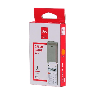 Picture of Deli E39217 Pocket Calculator 8-digit Cover