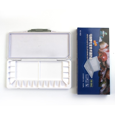 Picture of Maries Artist Plastic Color Mixing Box (18grid+3Color zone) no:H028.