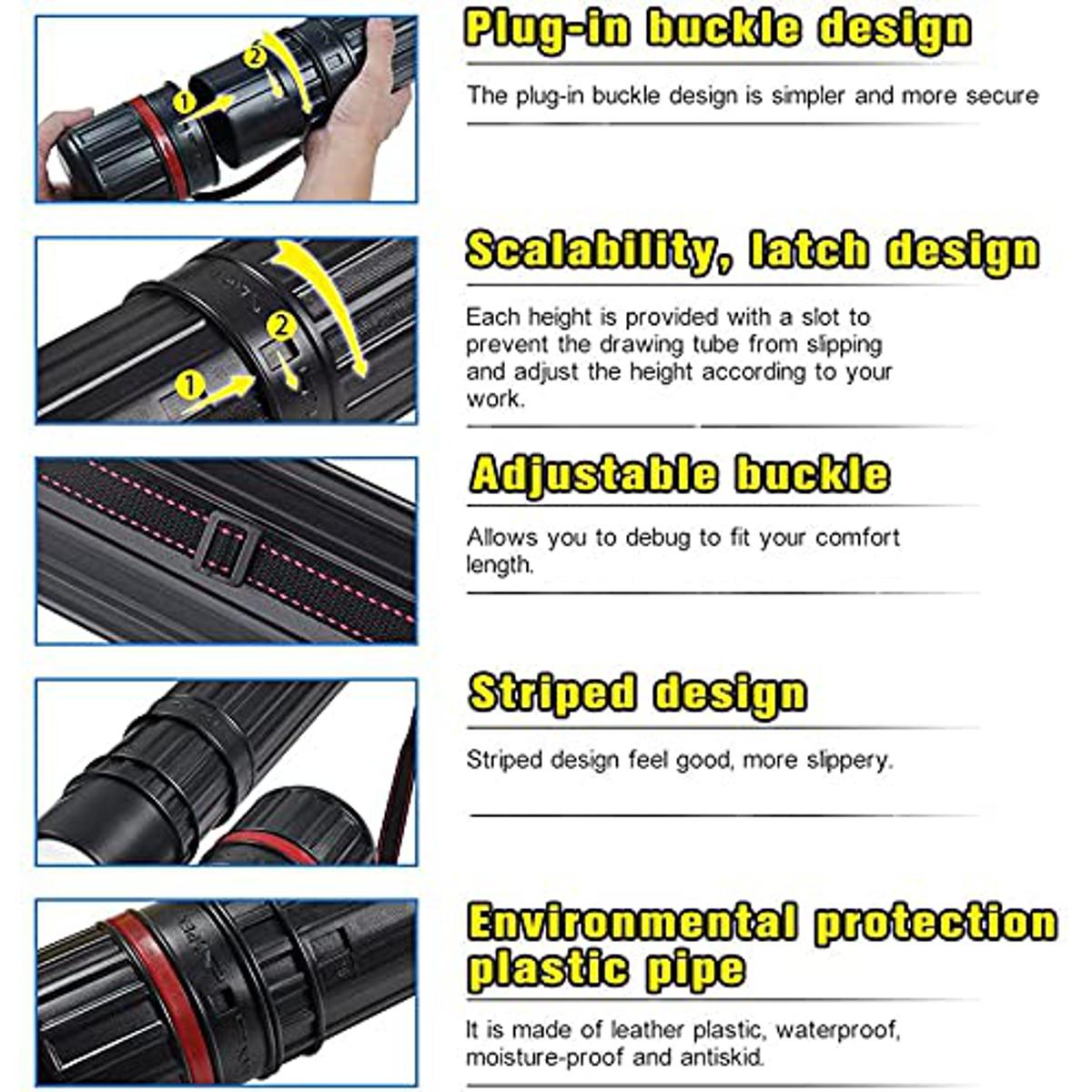 Picture of Drawing Sheet Holder Black Superior Quality For Engineering Student, Artist, Architect