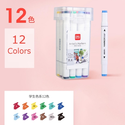 Picture of Deli	70803-12 Sketch marker 12 Pcs