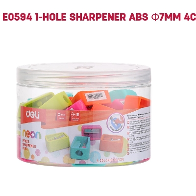 Picture of Deli	E0594 Pencil Sharpener(Assorted)  48 Pcs