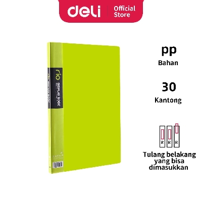 Picture of Deli EB01402 Display Book Clear Holder-Rio FC 60Pocket (Any color)