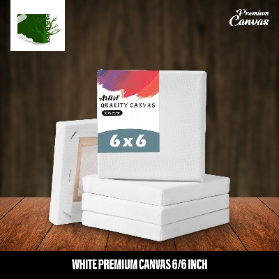 Picture of White Premium Canvas 6/6 inch