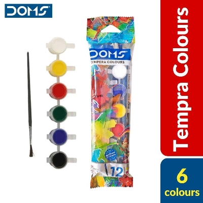 Picture of Doms Tempera Water Colour 6 shades