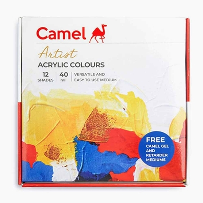 Picture of Camel Artist Acrylic Color 40ml - 12 Shades