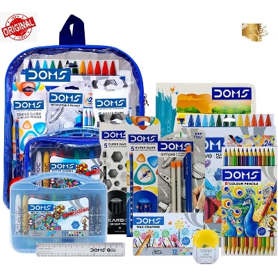 Picture of DOMS Smart Kit Combo Pack for Painting , Sketching, Drawing & Learning with an excellent Bag.