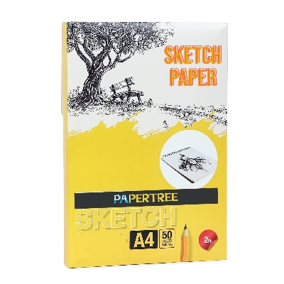 Picture of PaperTree Off White Sketch Paper 50 sheets A4