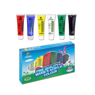 Picture of Marie's Acrylic Colour 30ML (Set of 6)