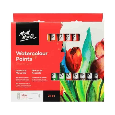 Picture of Mont Marte Watercolour Paint 12ml 24pc
