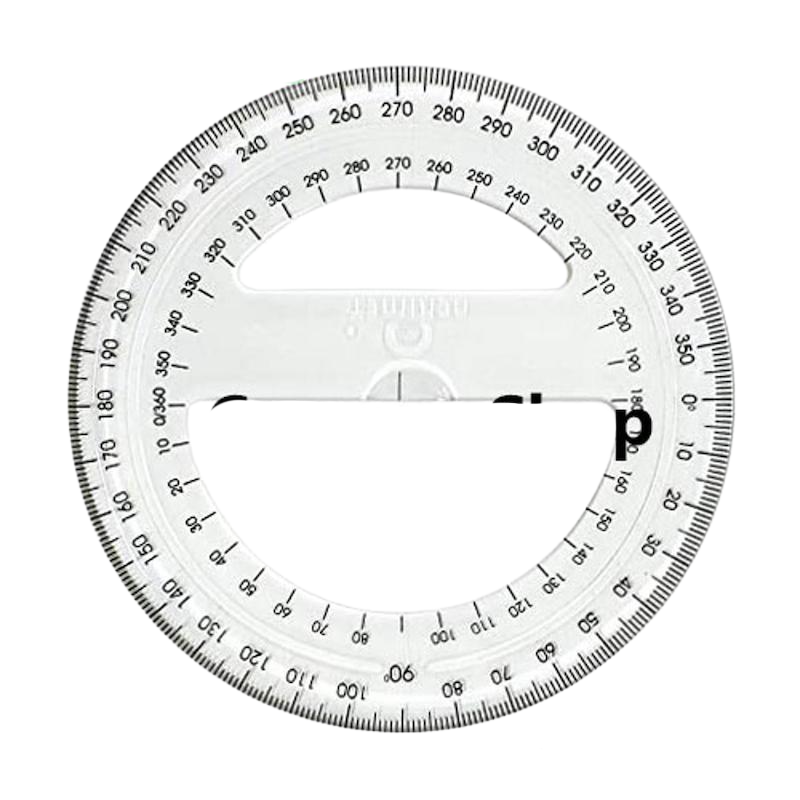 Picture of Apex Plastic 360º Degree  Protractor