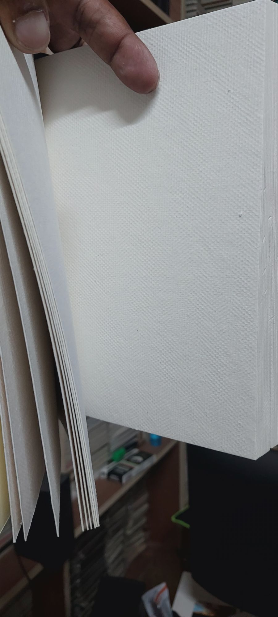 Picture of Papertree Leather Cover Mix Media Art Book For Acrylic Gouache & Oil Color 5.2x8.2 inch -36 sheets