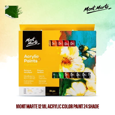Picture of Mont Marte 12 ml Acrylic Color Paint 24 Shade