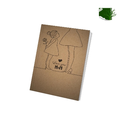 Picture of PaperTree Vintage Note Book Drawing Sketchpad - Love You Mom