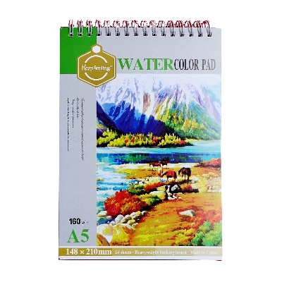 Picture of Keep Smiling Water Color Pad 160gsm 24 Sheets A5