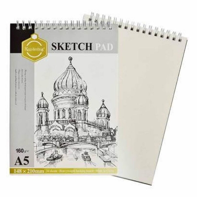 Picture of Keep smilling sketch Pad A5 160GSM 48 PAGE