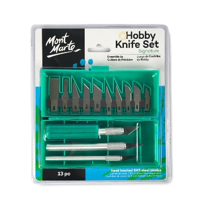 Picture of Mont Marte Hobby  Set SK5 Heat Treated Steel Blades 13pc