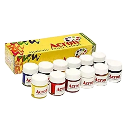 Picture of Acron Students Poster Colours Gulliver Kit - 120 ml (10ml bottles of 12 shades)