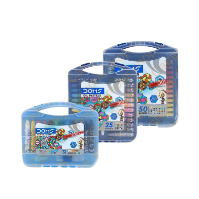 Picture of Doms Oil Pastels 12,  25 & 50 Color Box For Artists