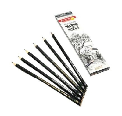 Picture of Camel Drawing And Sketch Pencil HB,2B,4B,6B,8B,10B - Pack of 6