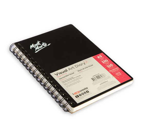 Picture of Mont marte Visual Art Diary Signature 110gsm A5 120 Page
