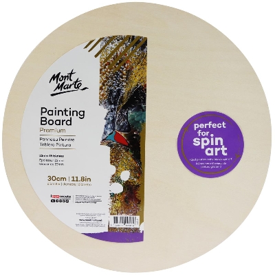 Picture of Mont Marte Painting Board Round 30cm (11.8 inch)