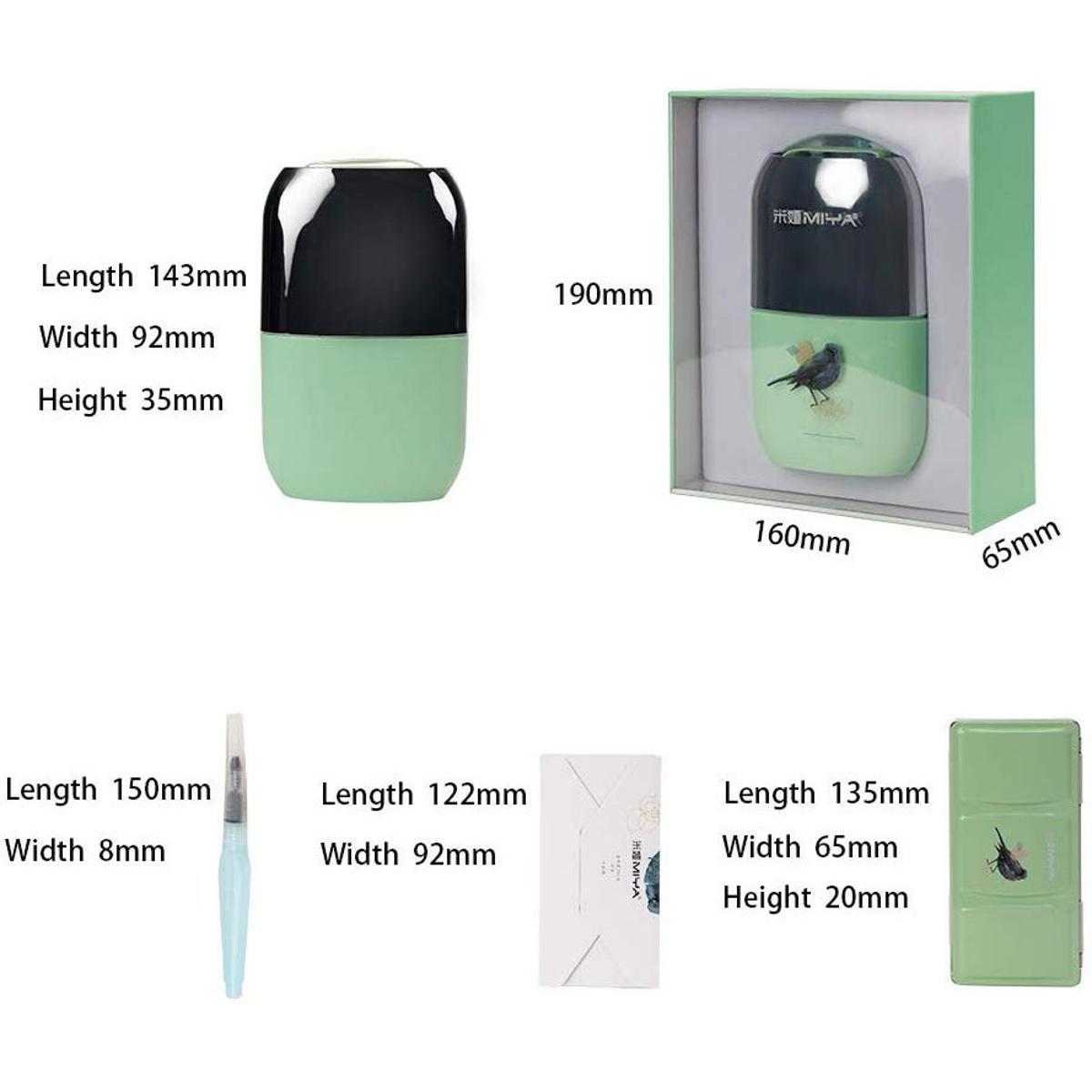 Picture of HIMI MIYA Solid Water color Travel set  18 Shade