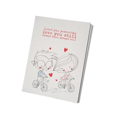 Picture of Papertree Notebook Sketchbook Drawing Sketchpad (Loved you yesterday..) ● Perfect For Graphite Pencils ● Colour Pencils ● Pastel Pencils ● Charcoal Pencils ● Soft Pastels ● Oil Pastels ● Metallic Fineliners