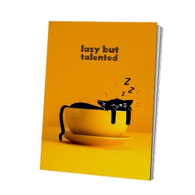 Picture of PaperTree Notebook Sketchbook Drawing Sketchpad (Catzzz...) ● Perfect For ● Graphite Pencils ● Colour Pencils ● Pastel Pencils ● Charcoal Pencils ● Soft Pastels ● Oil Pastels ● Metallic Fineliners