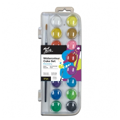 Picture of Mont Marte Discovery Watercolour Cake Set 17pc