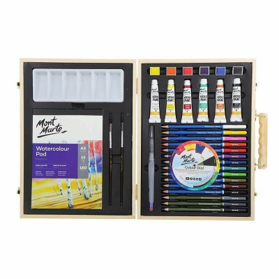 Picture of Mont Marte Beginners Watercolour Box Signature 33pc