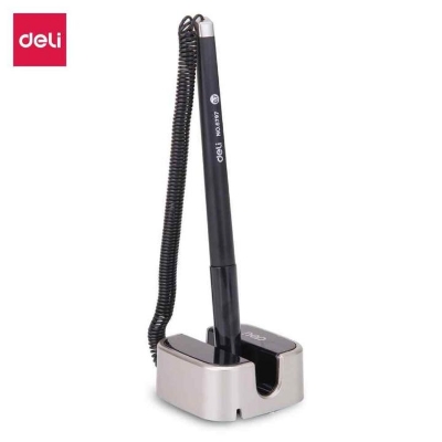 Picture of Deli E6797 Desk Pen with stand (Black)