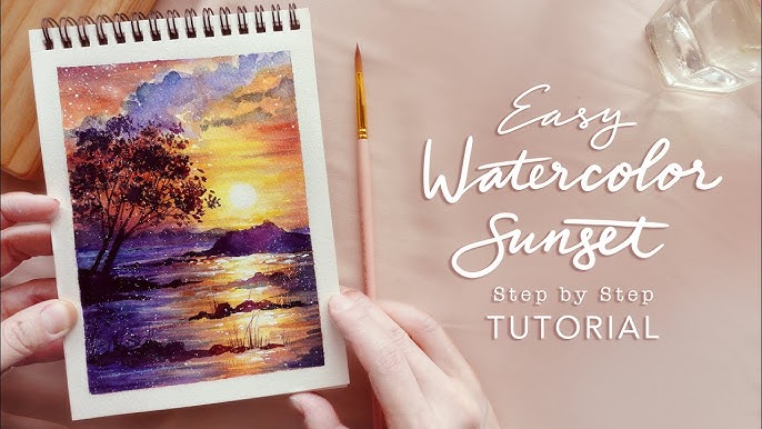 Picture of Water color pad A5 size , 20 sheets spiral Binding