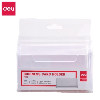 Picture of Deli	E7623 Name Card Holder(Clear)