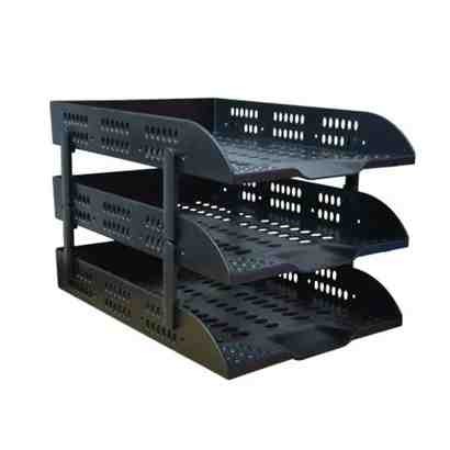 Picture of Deli E9215 Document Tray 3 Drawers - Black