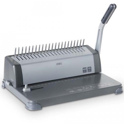 Picture of Deli E3872 425 Sheets 21-HOLE Steel Spiral Binding Machine