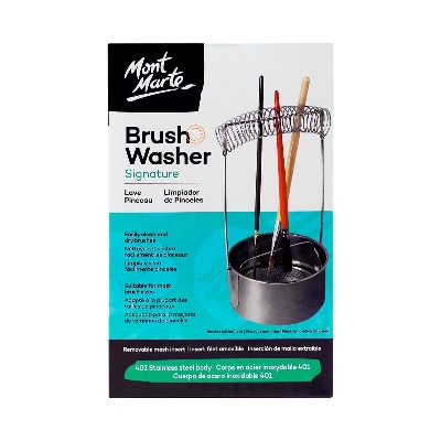 Picture of Mont Marte Brush Washer Stainless Steel