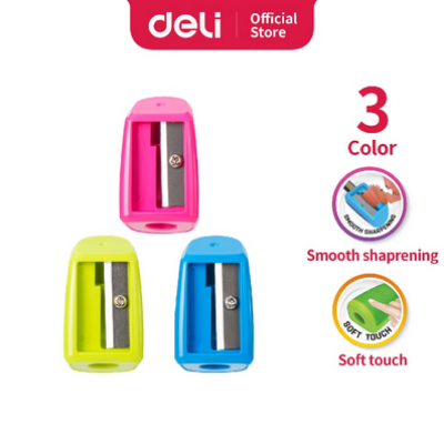 Picture of Deli E0520 Pencil Sharpner 3 pcs