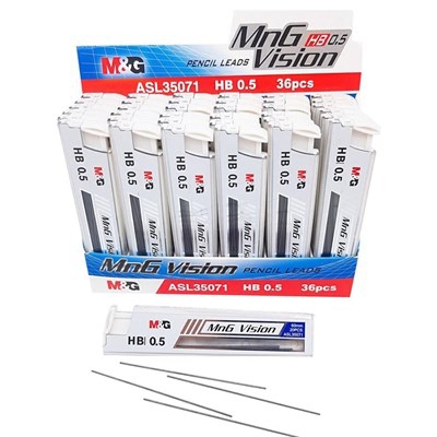Picture of M&G Mechanical Pencil Lead HB 0.5 mm