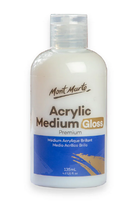 Picture of Mont Marte Acrylic Medium Premium Gloss 135ml