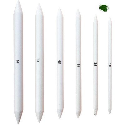 Picture of Blending Stumps and Tortillions, Sketch Drawing Tools, Paper Art Blenders for Student Sketch Drawing 6 Pcs